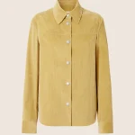 Overshirt in Hay Cotton Corduroy