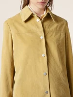 Overshirt in Hay Cotton Corduroy - Image 5