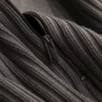 Classic Ribbed Zip Sweater - Image 3
