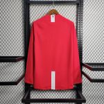 Man United 2007 L/S UCL Home Shirt - Image 8