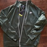 Nike Men's Green and Khaki Joggers-tracksuits - Image 2
