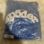 Spider Worldwide Men's Blue Hoodie - Image 2
