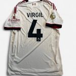 Adidas Men's White and Cream Shirt