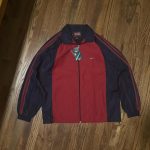 Nike Men's Navy and Burgundy Jumpsuit - Image 8