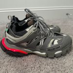 Balenciaga Men's Grey and Black Trainers - Image 2