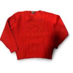 Ralph Lauren Men's Red and Orange Jumper