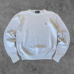 Polo Ralph Lauren Men's White and Cream Jumper - Image 2