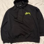Stüssy Men's Black Hoodie - Image 2
