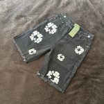 Denim Tears Men's Black Shorts - Image 5