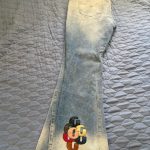 Gallery Dept. Men's Blue and Grey Jeans - Image 2