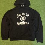 Fear of God Men's Black Hoodie - Image 2