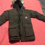 Canada Goose Men's Brown and Khaki Coat - Image 2