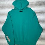 Fear of God Men's Green and Blue Hoodie - Image 2
