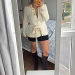 Zara Women's Cream and White Jumper - Image 2