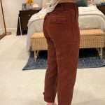 Gap Women's Brown and Orange Trousers
