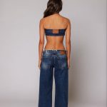 Revice Women's Blue and Navy Jeans - Image 2