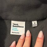 Aritzia Women's Grey and Black Joggers-tracksuits - Image 2