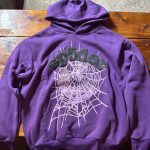 Spider Worldwide Men's Purple Hoodie