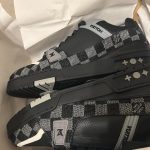 Louis Vuitton Men's Black Trainers