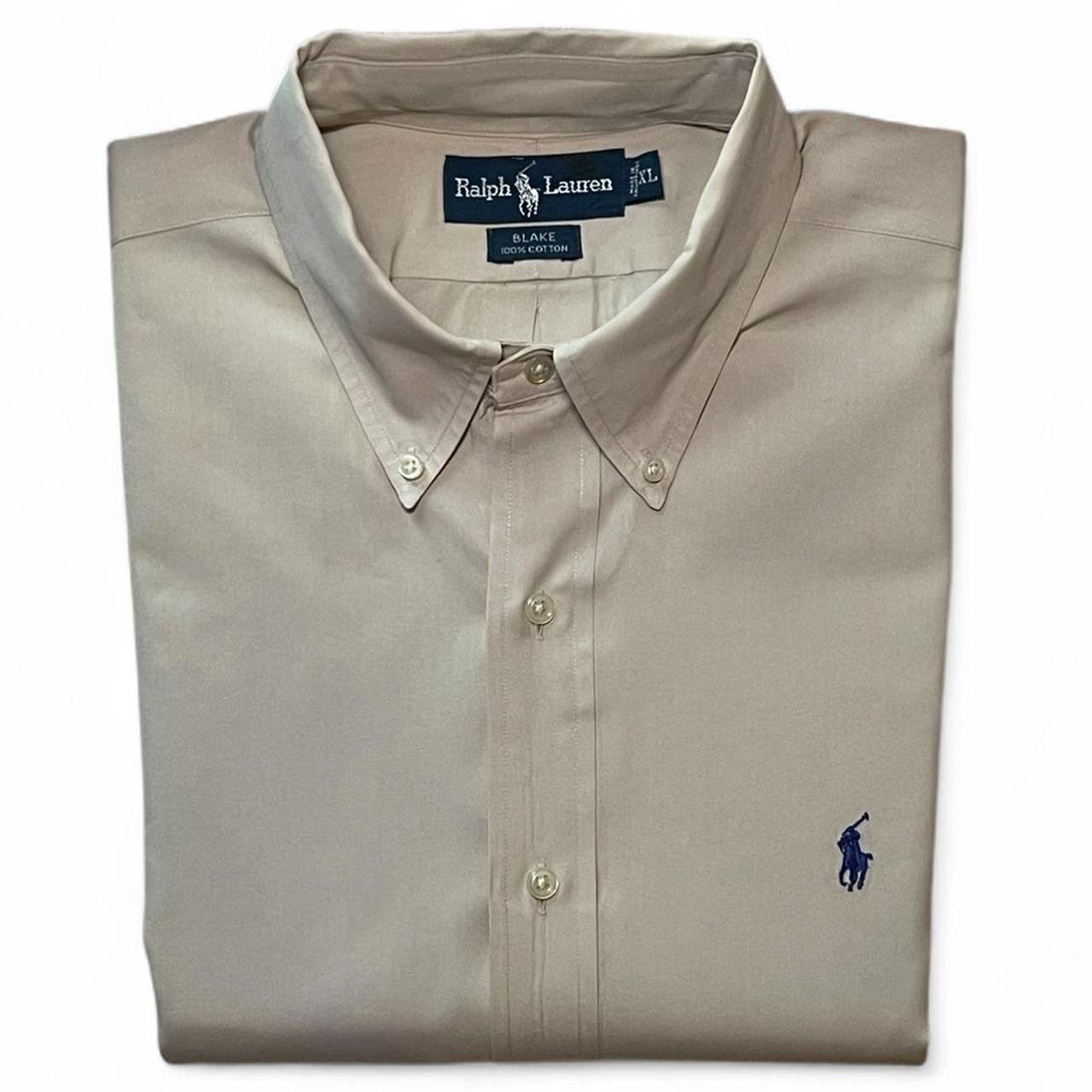 P0-183.jpg Polo Ralph Lauren Men's Cream Shirt - Image 1