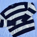 Polo Ralph Lauren Men's Navy and Blue Jumper