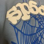 Spider Worldwide Men's Blue Hoodie - Image 3