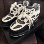 Louis Vuitton Men's Black and Grey Trainers