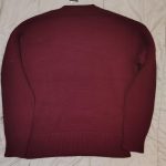Polo Ralph Lauren Men's Yellow and Burgundy Jumper - Image 3