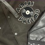 Amiri Men's Black and Green Jacket - Image 3