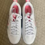 Puma Women's White and Blue Trainers - Image 3