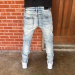 Amiri Men's Blue Jeans - Image 3