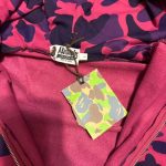 BAPE Men's Purple and Pink Hoodie - Image 3