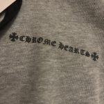 Chrome Hearts Men's Grey Hoodie - Image 3