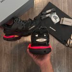 Balenciaga Men's Black Trainers - Image 3