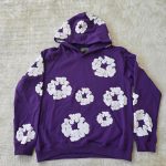 Denim Tears Men's Purple Hoodie - Image 3