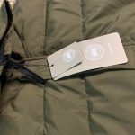 Canada Goose Men's Khaki and Green Coat - Image 6