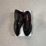 Prada Men's Black Trainers - Image 3