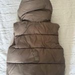 Alo Yoga Women's Brown and Tan Gilet - Image 3