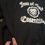 Fear of God Men's Black Hoodie - Image 3