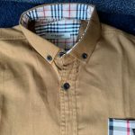 Burberry Men's Tan and Brown Shirt - Image 3