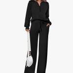 Women's Black Sweatshirt - Image 3