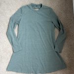 Women's Green and Blue Casual-dresses - Image 3
