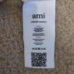 AMI Paris Men's Cream and Red Sweatshirt - Image 3