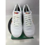 Puma Women's White and Blue Trainers - Image 9