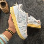 Off-White Men's White and Grey Trainers