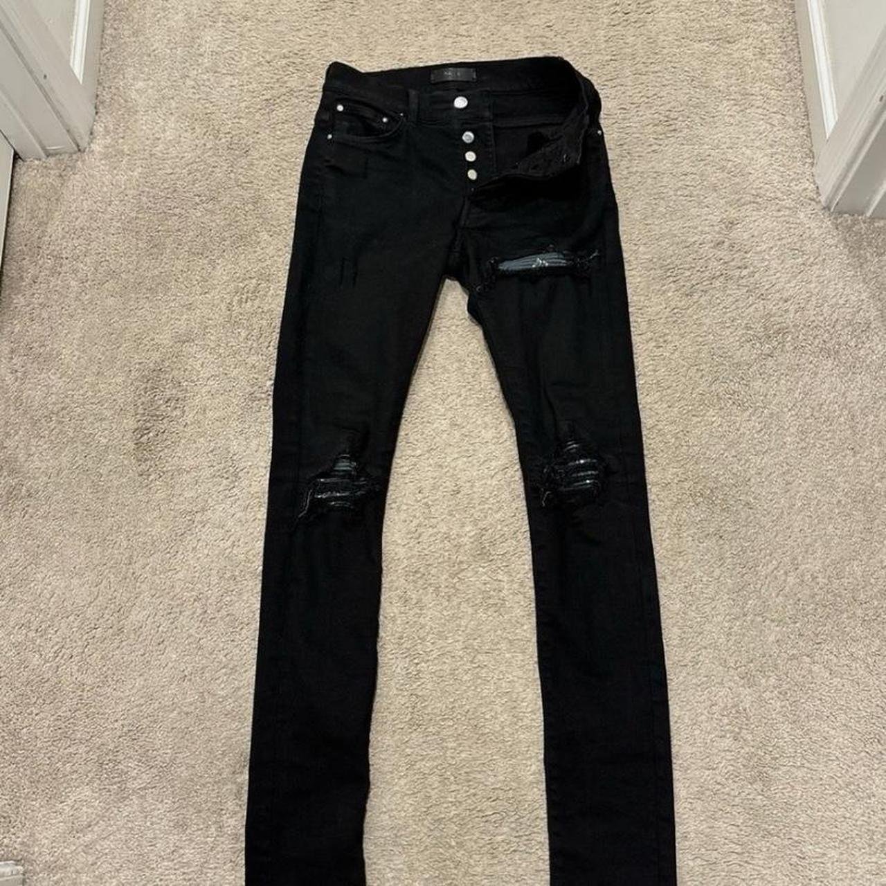 P0-271.jpg Amiri Men's Black Jeans - Image 1