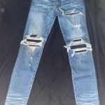 Amiri Men's Blue and Navy Jeans
