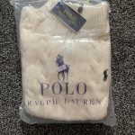 Polo Ralph Lauren Men's Cream and White Jumper - Image 4