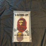 BAPE Men's Red and Burgundy T-shirt - Image 4