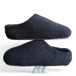 Men's Black and Grey Slides - Image 4